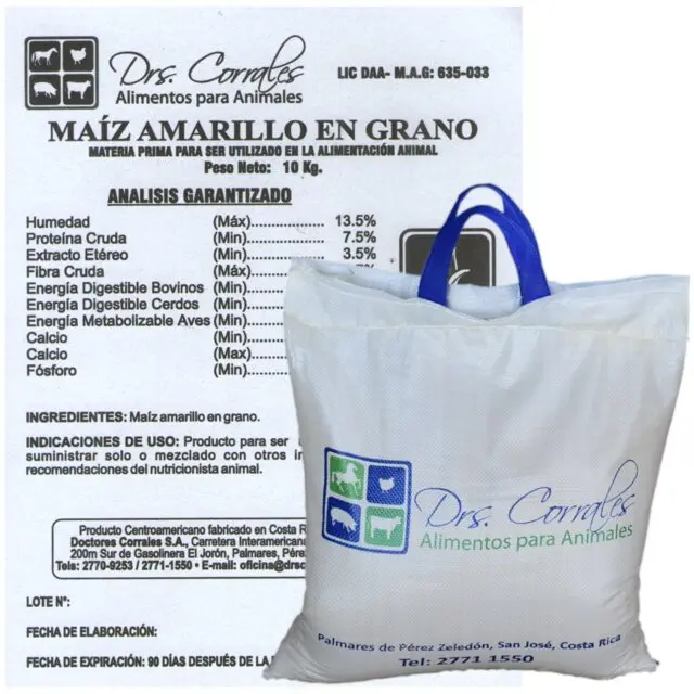 Maíz Amarillo en Grano 10Kg