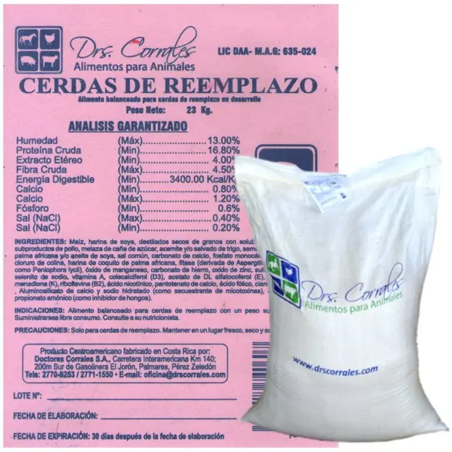 Cerdas de Reemplazo 23Kg