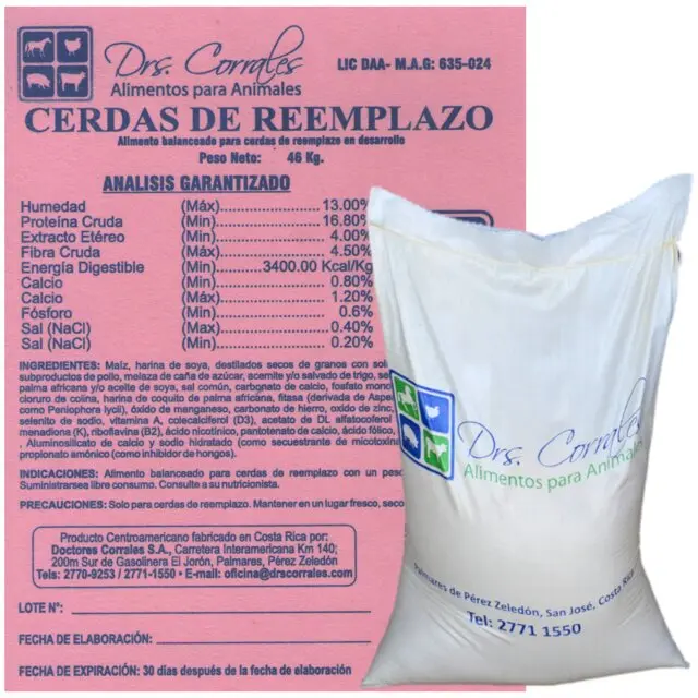 Cerdas de Reemplazo 46Kg