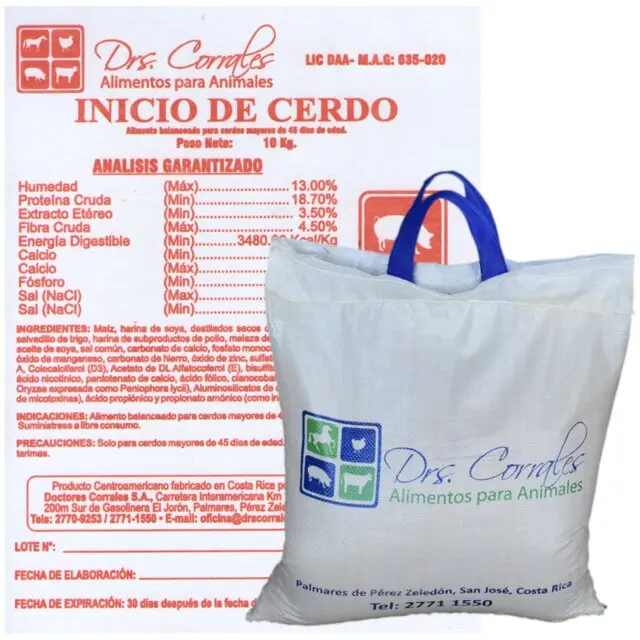 Inicio de Cerdos 10Kg