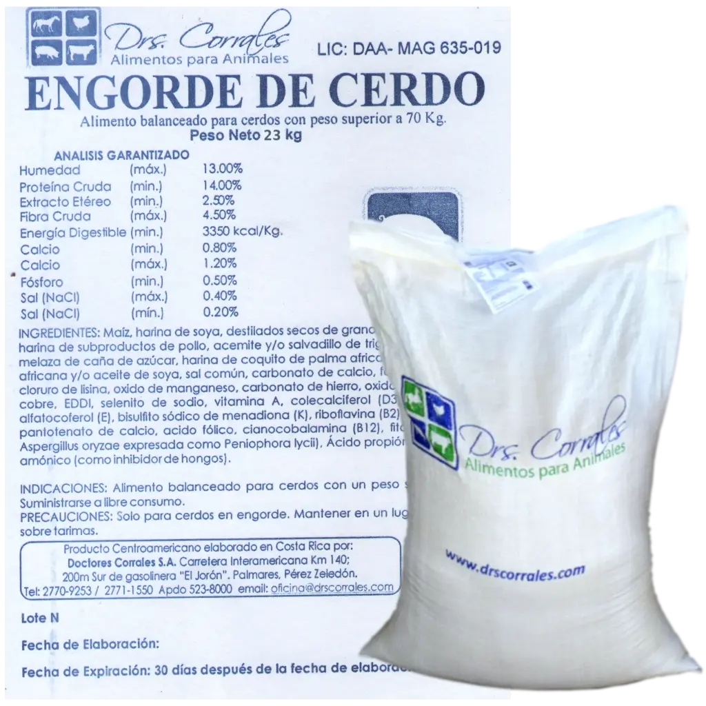 Engorde de Cerdo 23Kg