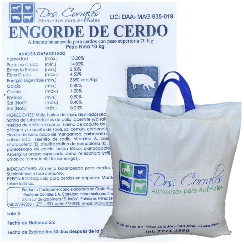 Engorde de Cerdo 10Kg