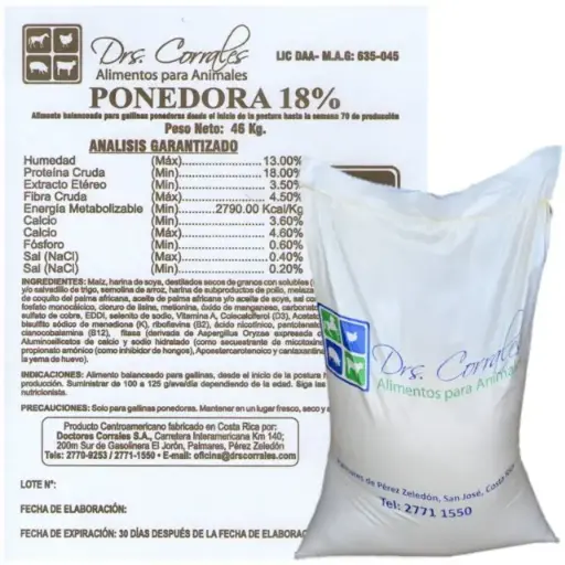Ponedora 18% 46Kg