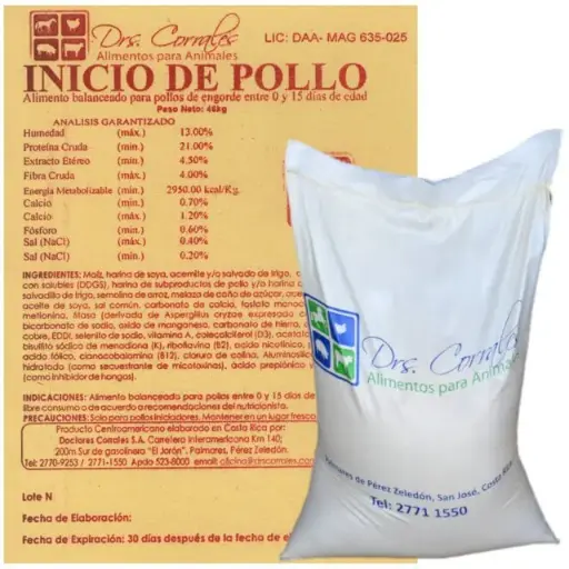 Inicio de Pollo 46Kg