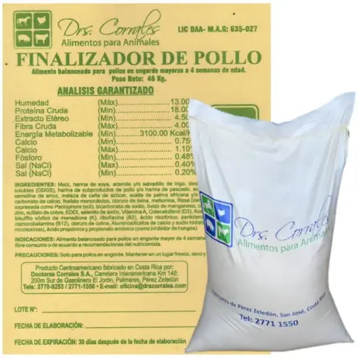 Finalizador de Pollo 46Kg