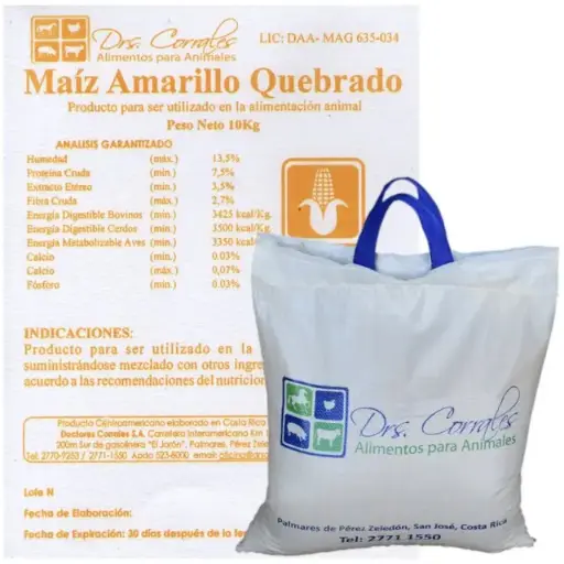 Maíz Amarillo Quebrado 10Kg