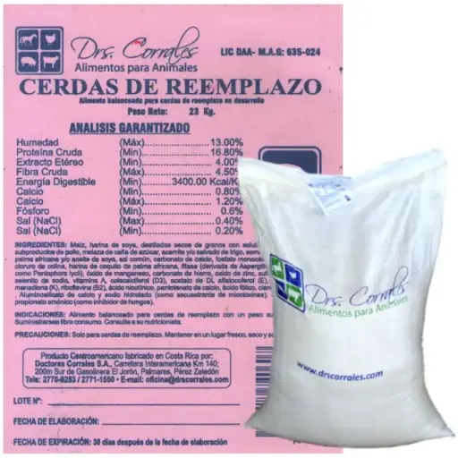 Cerdas de Reemplazo 23Kg