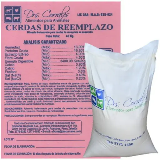 Cerdas de Reemplazo 46Kg