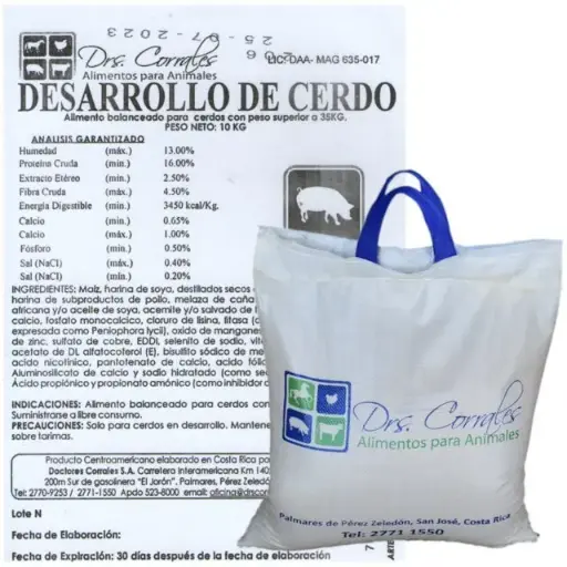 Desarrollo de Cerdo 10Kg