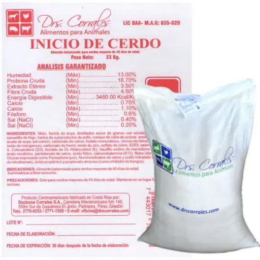 Inicio de Cerdos 23Kg