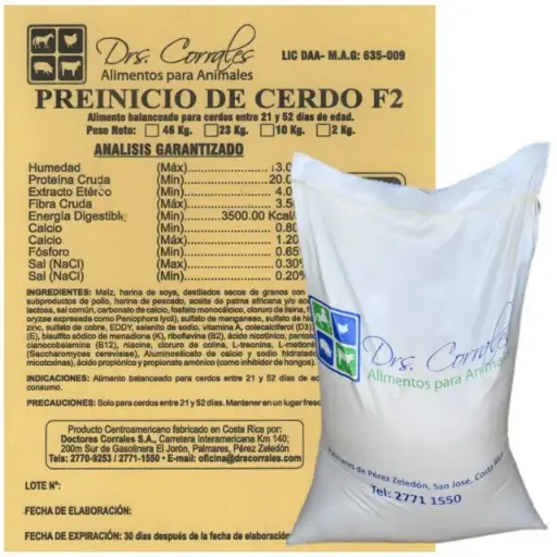 Preinicio de Cerdo Fase 2 46Kg