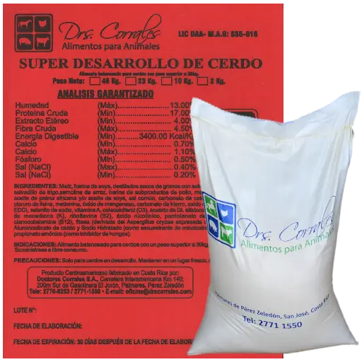 Super Desarrollo de Cerdo 46Kg