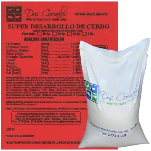 Super Desarrollo de Cerdo 23Kg