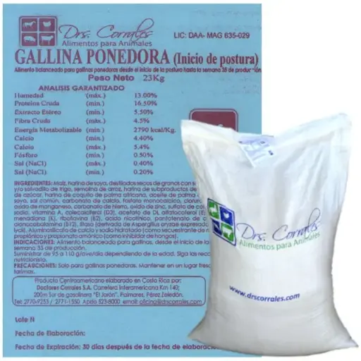 Gallina Ponedora Inicio 23Kg